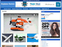 Tablet Screenshot of airplaneflyinggames.info